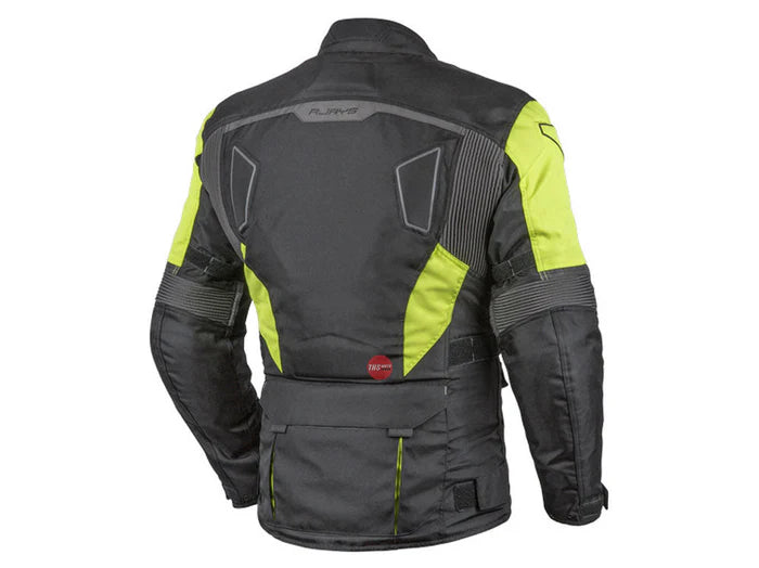 Rjays Venture Jacket Black Yellow Road Jackets