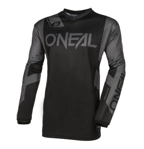 O'Neal Youth ELEMENT Racewear V.24 Jersey - Black/Grey