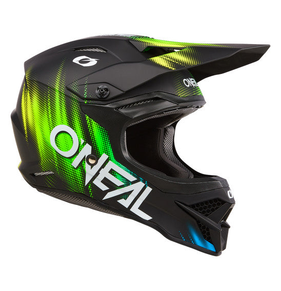 O'Neal 2024 3SRS VOLTAGE Helmet - Black/Green