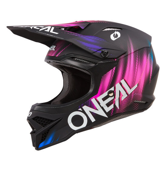 O'Neal 2024 3SRS VOLTAGE Helmet - Black/Pink