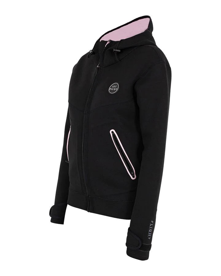 Ladies 2mm Flight Tour Coat Black