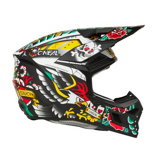 O'Neal 2025 3SRS INKED Helmet - Multi