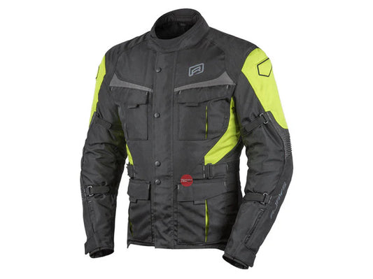 Rjays Venture Jacket Black Yellow Road Jackets